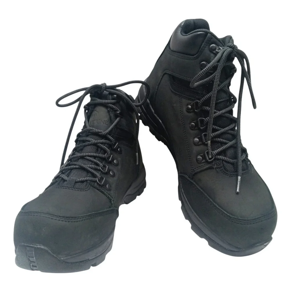 Wolverine‎ Grayson Mid Steel Toe Black Waterproof Work Boots W211042 Men Size 9